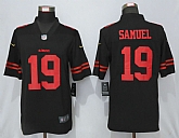 Nike San Francisco 49ers 19 Samuel Black Vapor Untouchable Limited Jersey,baseball caps,new era cap wholesale,wholesale hats